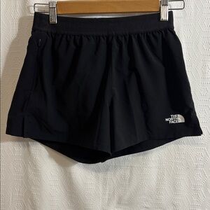 The North face running shorts